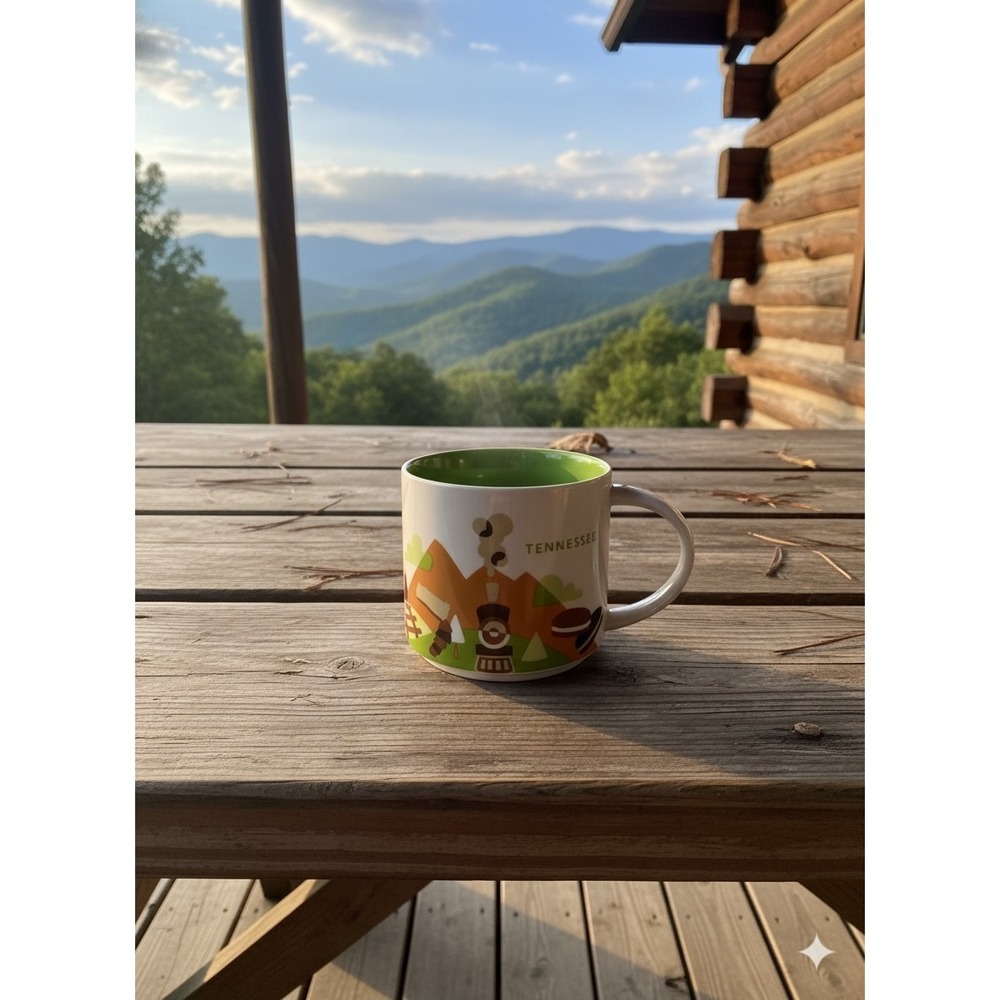 Starbucks You Are Here Collection Ceramic Coffee Mug Cup TENNESSEE